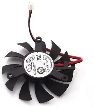 6010M12F ND1 12V 0.20A 55mm 39 * 39 * 39mm Graphics/Video Card VGA Cooler Fan 2Wire 2Pin 6010M12F ND1 12V 0.20A 55mm 39 * 39 * 39mm Graphics/Video Card VGA Cooler Fan 2Wire 2Pin