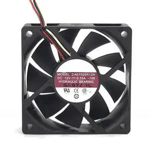 for 7020 7CM CPU Cooler Fan Chassis Power Supply DA07020R12H 12V 0.33A