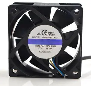 for 6cm JF0625B1TKAR 12V 0.38A 6025 Server Computer Motherboard Temperature Control Fan