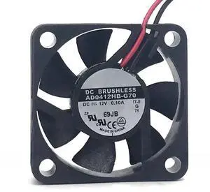 for AD0412HB-G70 12V 0.10A 4cm 4010 Double Ball Ultra Silent Fan