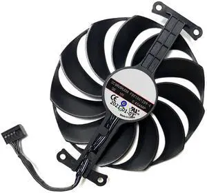 Graphics Card Cooling Fans Suitable forASUS Phoenix GTX 1650 RTX 3050 3060 RX 6400 Series FDC10U12D9-C 95mm 12V 0.45A 6 Pin 4 Wires Desktop Video Card Cooler Fans GPU Fan
