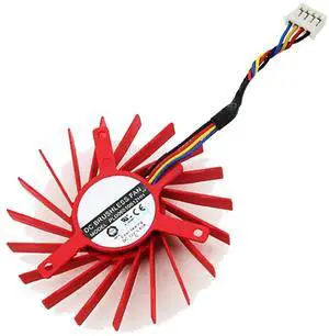 Graphics Card Cooling Fans Suitable for DTALAND forAMD FirePRO W7000 V5800 V5900 V7800 V7900 ATI HD4850 HD4830 HD3850 Series Desktop PLD06010B12HH 60mm 12V 0.4A 4Pin GPU Fan