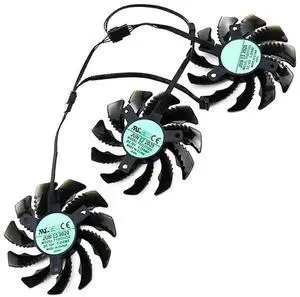 3pcs/ lot Graphics Card Cooling Fans Suitable forGigabyte forAORUS GTX 1060 1070 1080 G1 GTX 1070Ti 1080Ti Gaming forNVIDIA GTX 960 970 980Ti P104 Desktop T128010SU 78mm 12V 0.50A 4Pin GPU Fan (3PCS)