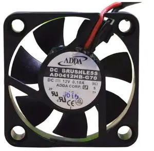 AD0412HB-G70 12V 0.10A 4010 Cooling Fan, 40X40X10MM 2-Wire