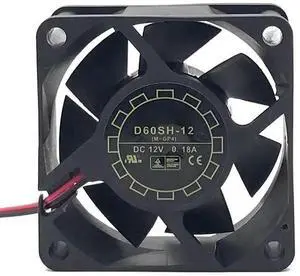 for 6025 12V 0.18A 2-Wire Silent Cooling Fan D60SH-12