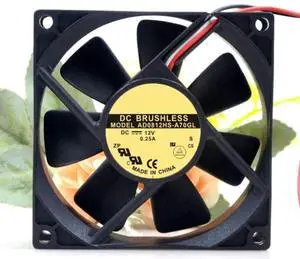 for AD0812HS-A70GL 12V 0.25A 80X80X25MM 3-Wire Cooling Fan