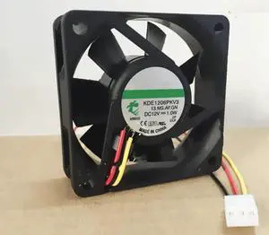 for KDE1206PKV3 12V 1.0W 60X60X20MM 3-Wire Cooling Fan