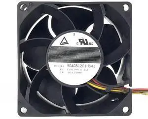 for 9GA0812P1H641 12V 0.6A 88cm 8038 4-pin PWM Chassis Fan for 9GA0812P1H641 12V 0.6A 88cm 8038 4-pin PWM Chassis Fan