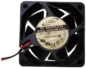 AD0624HB-A70GL 24V 0.15A 6025 Cooling Fan,60X60X25MM 2-Wire