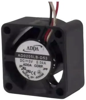 AD0205LB-D53 5V 0.04A 2515 Cooling Fan,25X25X15MM 3-Wire AD0205LB-D53 5V 0.04A 2515 Cooling Fan,25X25X15MM 3-Wire