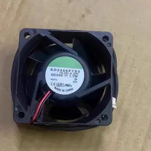 DC24V 1.7W KD2406PTBX 6025 6cm 2-Wire Inverter Cooling Fan DC24V 1.7W KD2406PTBX 6025 6cm 2-Wire Inverter Cooling Fan