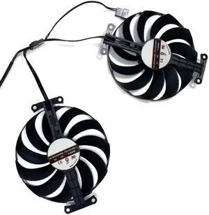Graphics Card Cooling Fans Suitable forASUS ATS RTX 3060 Dual RTX 3060Ti 3070 Series Desktop FDC10U12S9-C 95mm 12V 0.45A 7Pin 6wires Video Card Cooler Fans GPU Fan (2PCS)
