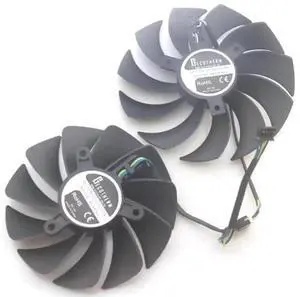 2pcs/lot CFM10012H12SPA 12V 100mm 88mm VGA Fan for RTX3070 8GB Twin Edge Graphics Card Cooling Fan