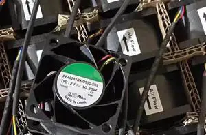 DC12V 10.80W PF40281BX-000U-S99 4028 4cm 4-wire dual ball bearing violent cooling fan