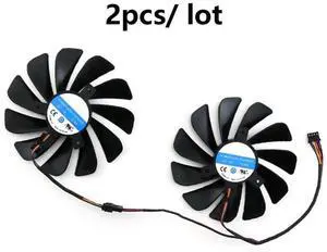 Graphics Card Cooling Fans Suitable forSapphire R9 380 390 4G D5 Series Desktop CF1010U12S 95mm 12V 0.45A 4Pin Video Card Cooler Fans GPU Fan