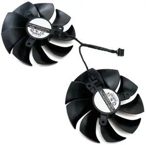 Graphics Card Cooling Fans Suitable forEVGA GTX 1660 1660ti RTX 2060 XC Ultra RTX 2060 2060S SC Ultra Gaming Series Desktop PLA09215S12H 90mm 12V 0.55A 4Pin Video Card Cooler Fans GPU Fan