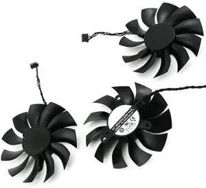 Graphics Card Cooling Fans Suitable forEVGA GTX 1080 TI FTW3 DT Gaming/Black Elite Series Desktop 87mm PLA09215B12H 12V 0.55A 4Pin Video Card Cooler Fans GPU Fan