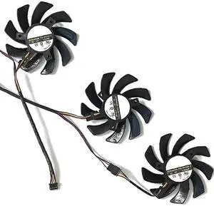 Graphics Card Cooling Fans Suitable forforAMD RX 6750XT 6800 6800XT 6900XT 6950XT Series Desktop FDC10H12S9-C 85mm 12V 0.35A 4Pin Video Card Cooler Fans GPU Fan