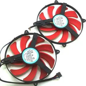 Graphics Card Cooling Fans Suitable forforAMD Radeon R9 390X Engineering Sample Series Desktop FDC10U12D9-C 92mm 12V 0.45A 4Pin Video Card Cooler Fans GPU Fan