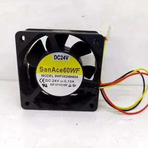 DC24V 0.15A 9WF0624H404 6025 6cm 3-wire inverter cooling fan DC24V 0.15A 9WF0624H404 6025 6cm 3-wire inverter cooling fan