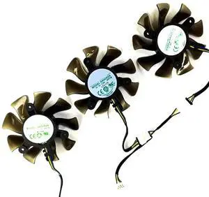 3pcs/ lot Graphics Card Cooling Fans Suitable forGalax GeForce RTX 2070 2080 2080TI SG Edition Series Desktop GA82S2H 75mm 12V 0.36A 4Pin Video Card Cooler Fans GPU Fan (3PCS)