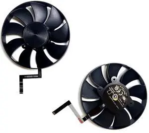 Graphics Card Cooling Fans Suitable forNVIDIA GeForce RTX 3060 3060TI Founders Edition FE Series Desktop DAPC0815B2UP006 DAPC0815B2UP007 85mm 12V 0.6A 6Pin Video Card Cooler Fans GPU Fan (2PCS)