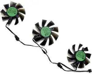 Graphics Card Cooling Fans Suitable forPalit RTX 2070S 2080S 8GB GP GamingPro OC Series Desktop T129215SU 75mm 12V 0.5A 4Pin Video Card Cooler Fans GPU Fan