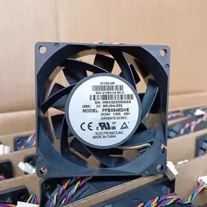 DC54V 1.00A PFB0848DHE 8038 8cm 4-wire inverter cooling fan