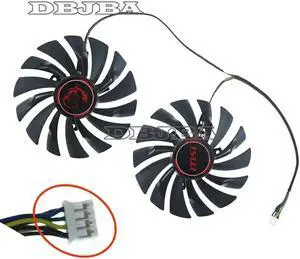 For PLD10010S12HH GTX980Ti 960 950 R9 380 R9 390 R9 390X Graphics Card Cooling Fan