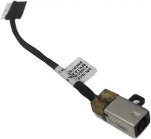 AC DC Jack Power Plug in Charging Port Connector Socket with Wire Cable Harness Replacement for Dell Inspiron 14 3480 3481 15 3580 3581 3582 3583 3584 P89G P89G003