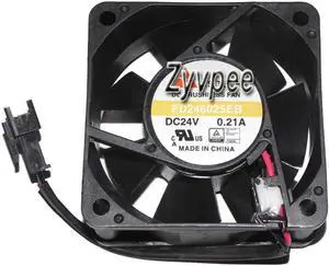 for 60MM Inverter Cooling FD246025EB 24V 0,21A 2 Wires 2 pins 60*25MM 6CM Case FAN