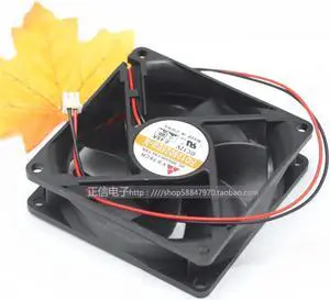 for 80MM Power CPU Cooling FD128025EB-N 12V 0.45A 2 Wires 2 Pins Case Fan 80*25mm