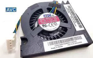 for Avc BASC0712R2M DC12V 0.3A 4 wires 4 pins PWM turbine blower notebook cooling fan