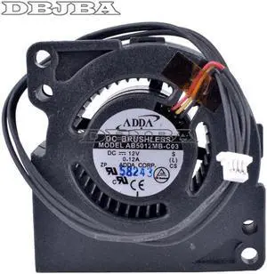 Fan for AB5012MB-C03 12V 0.12A 5020 5cm Fan Light - Base Projector Cooling Fan Turbofan Centrifugal Fan
