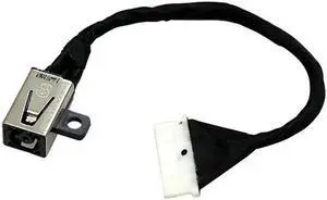 AC DC Jack Power Plug in Charging Port Connector Socket with Wire Cable Harness Replacement for Dell Inspiron 15 3565 P63F003 3567 P63F002 AC DC Jack Power Plug in Charging Port Connector Socket with Wire Cable Harness Replacement for Dell Inspiron 15 3565 P63F003 3567 P63F002