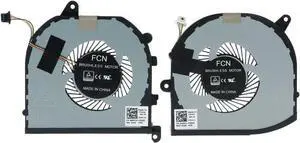 New Laptop CPU & GPU Cooling Fan Replacement for Dell XPS 7590 Precision 5540 M5540