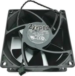 for AVC 92*38mm DT09238B24H DC24V 0.6A 3 wires 3 pins 9CM case fan for inverter IPC