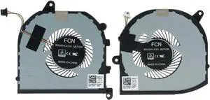 NEW CPU+GPU Cooling Fan For Dell XPS 15 9570 Precision 5530 M5530 P/N:008YY9 0TK9J1 DFS501105PQ0T DFS501105PR0T
