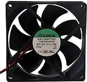 for KD1209PTS2 Fan for SUNON KD1209PTS2 12V 1.7W 9025 2-Wire Cooling Fan