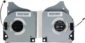 New Laptop CPU & GPU Cooling Fan Replacement For Dell Inspiron P82F G5-5590 P/N:063NYM 0FK2HP