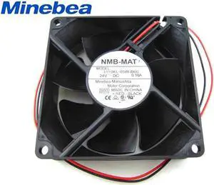 for Original 80x25mm NMB 3110KL-05W-B60 S00 24V 0.18A 2 Wires 8CM Axial Fan inverter cooler
