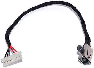 New Ac Dc-in Power Jack w/Cable Harness Connector Socket for Dell Inspiron 15 3551 3558 3552 450.030060001