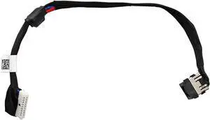 New AC DC Power Jack Plug Socket Cable Harness for DELL Alienware 17 R2 R3 P43F 0T8DK8 DC30100TO00 15 R2 R3 784VK DC30100TN00