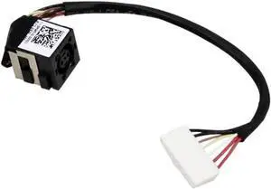 AC DC Jack Power Plug in Charging Port Connector Socket with Wire Cable Harness for Dell Inspiron 5749 5748 3442 14-3446 14-3442 J5HM8 0J5HM8