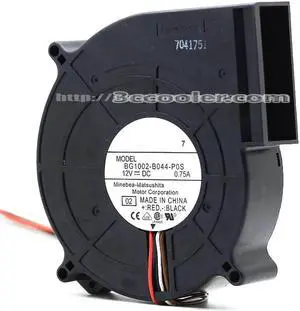 for NMB 10025 10CM BG1002-B044-P0S 02 12V 0.75A 4 Wires PWM Case Fan