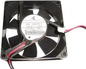 for Melco MMF-08D24ES RNL 24V 0.16A 2 Wires 2 Pins connector Cooling fan