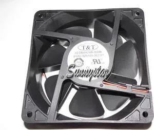 for T&T 120*38mm 12CM 1238HH24B-WDB 3HAC 029105-002/01 24V 0.70A 2 Wire Cooling Fan inverter server cooler