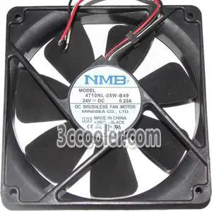 for NMB 120x25mm 4710NL-05W-B49 LQ1 DC 24V 0.22A 3 Wires 12CM Case Fan inverter Cooler for NMB 120x25mm 4710NL-05W-B49 LQ1 DC 24V 0.22A 3 Wires 12CM Case Fan inverter Cooler