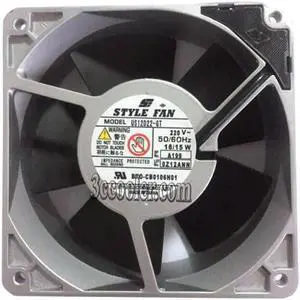 for STYLE Fan 12CM 120*38mm US12D22-GT 220V 50/60Hz 16/15W AC Fan Cabinet Server Cooler