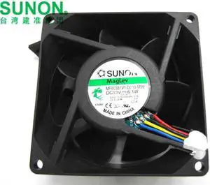 for 20 Pcs / Lot SUNON 80x38mm MF80381V1-D000-M99 12V 6.1W 4 Wires PWM Axial DC Fan For Server for 20 Pcs / Lot SUNON 80x38mm MF80381V1-D000-M99 12V 6.1W 4 Wires PWM Axial DC Fan For Server